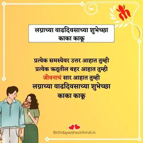 kaka kaku anniversary wishes in marathi