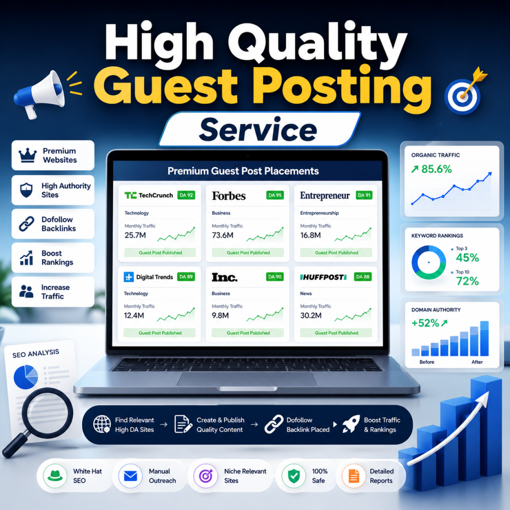 High Quality Guest Posting Service: Your Shortcut to Better SEO