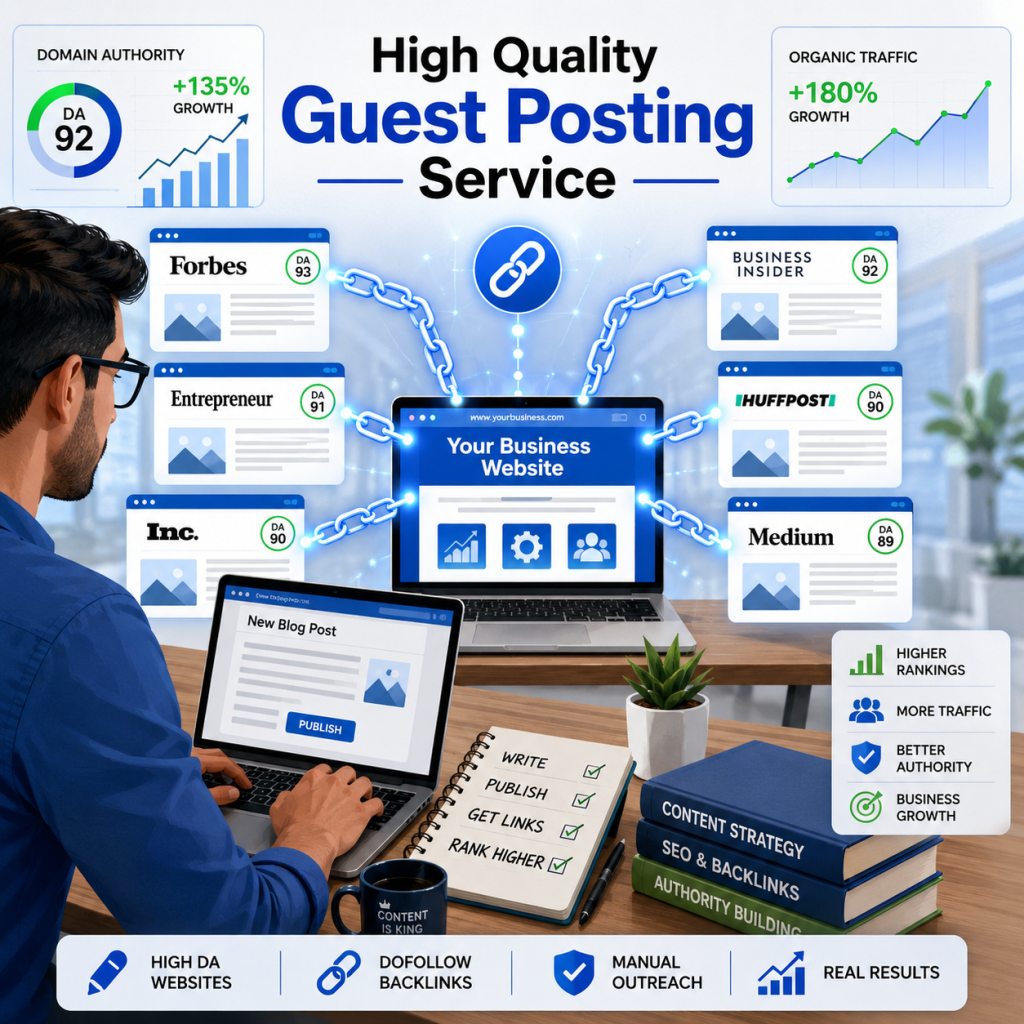 High Quality Guest Posting Service: Your Shortcut to Better SEO