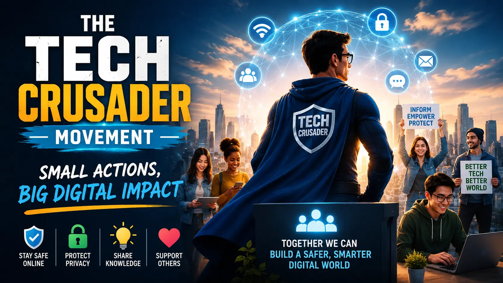 The Tech Crusader Movement: Small Actions, Big Digital Impact